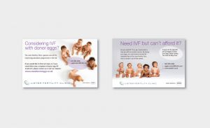 Lister Fertility Clinic ads